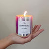 GLOW! Holographic SUPER BERRY Iridescent Luxury Soy Candle